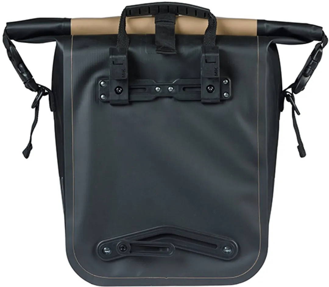 Basil Rivo Enkele Fietstas 15L - Zand