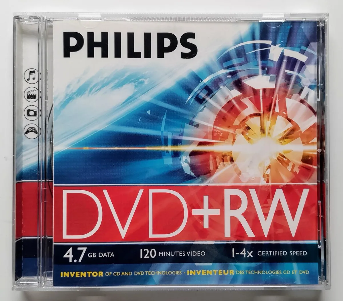 Philips DVD+RW 4.7GB 1-4x