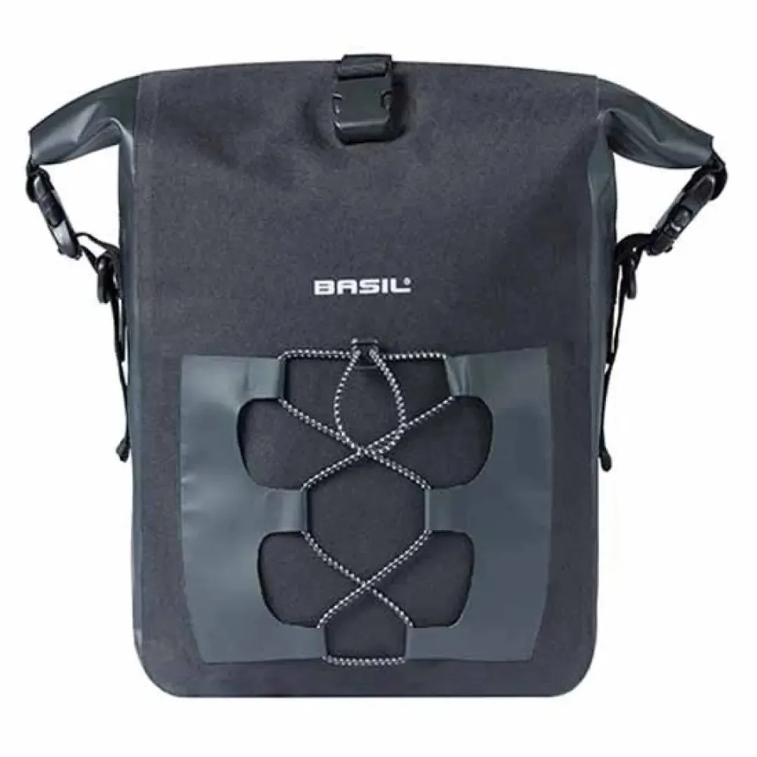 Basil Navigator Waterdichte Fietstas M 15L - Zwart