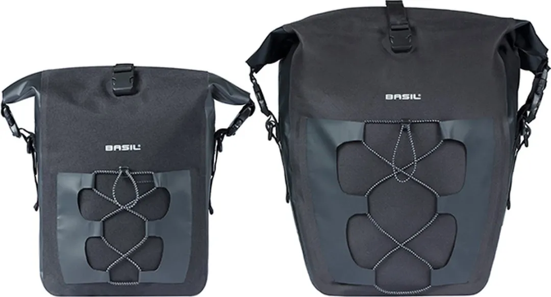 Basil Navigator Waterdichte Fietstas M 15L - Zwart