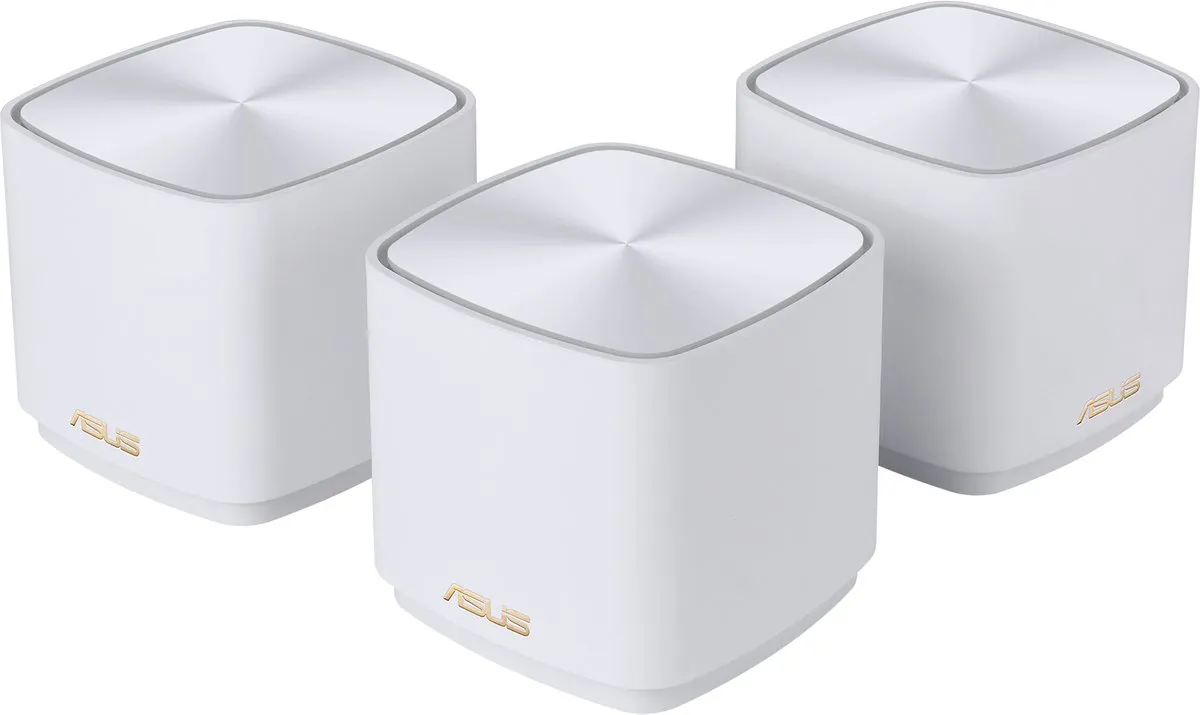 ASUS ZenWiFi XD5 Mesh WiFi 6 Dual-Band Wit - 3 Pack