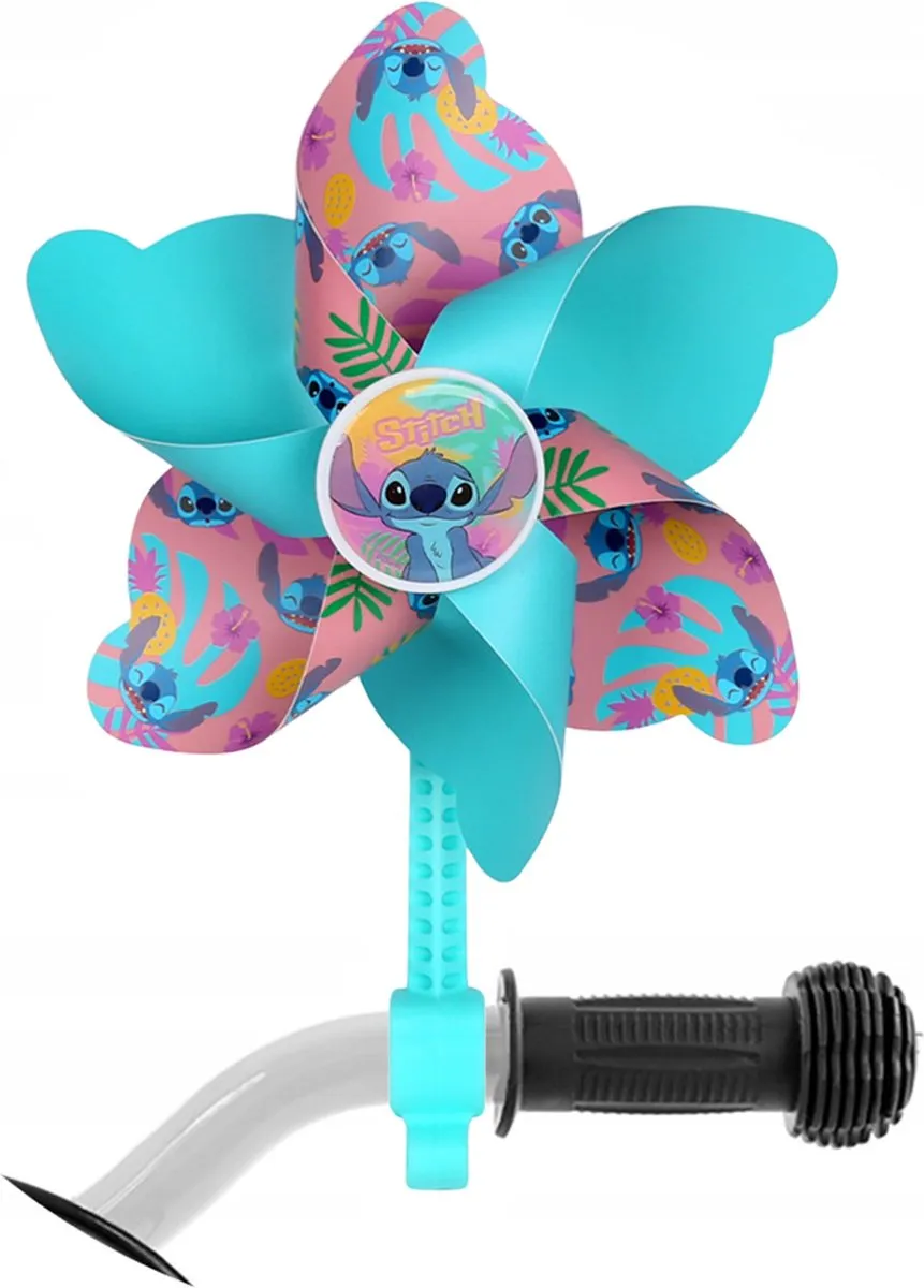 Disney Lilo & Stitch Kinderfiets Windmolen - Turkoois