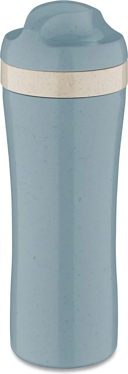 Koziol Oase Bio-Circulair Drinkfles 425ml - Blauw