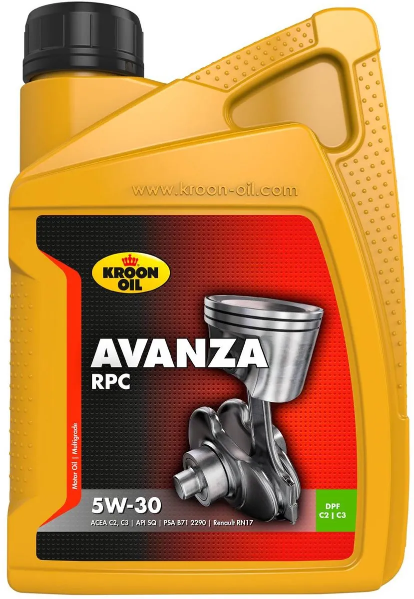 Kroon-Oil Avanza RPC Synthetische Motorolie 5W-30 1L