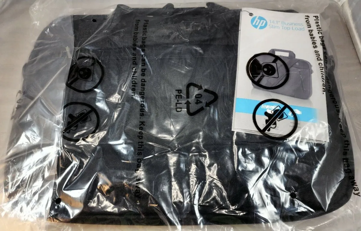 HP 14.1-inch Business Slim Laptoptas 0191628882304 - Zwart