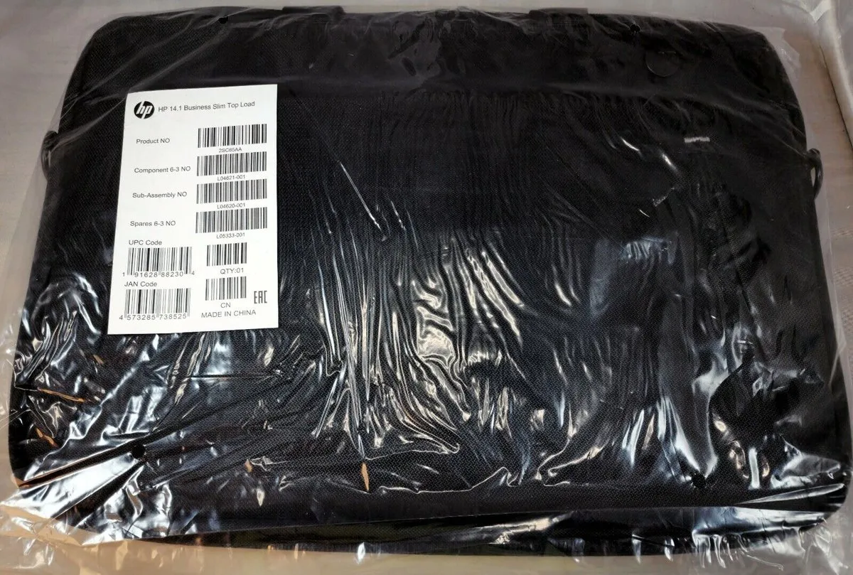 HP 14.1-inch Business Slim Laptoptas 0191628882304 - Zwart