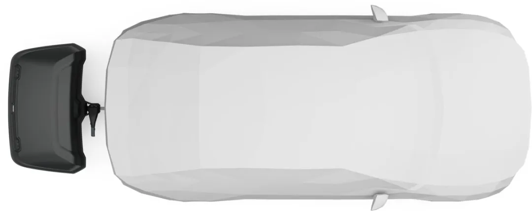 Thule Arcos Box M 906100 - 300L - Trekhaak Bagagebox - Zwart