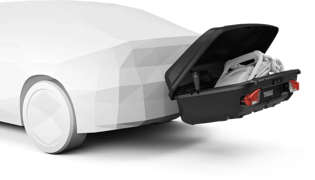 Thule Arcos Box M 906100 - 300L - Trekhaak Bagagebox - Zwart
