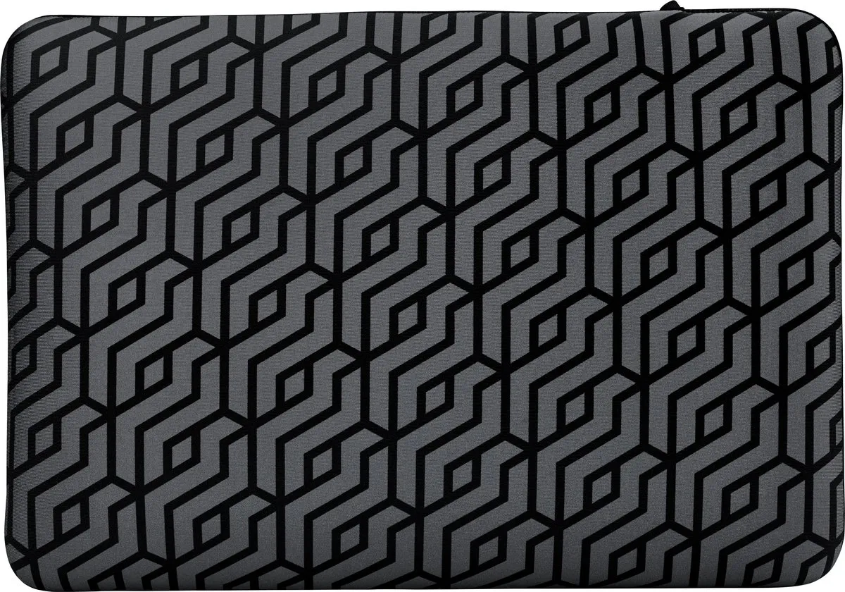 HP 14-inch Neoprene Reversible Sleeve 2TX16AA - Zwart/Grijs - afbeelding 2 van 3