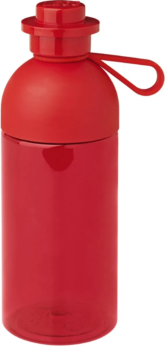 LEGO Wild Flowers Drinkfles 500ml - Rood/Transparant