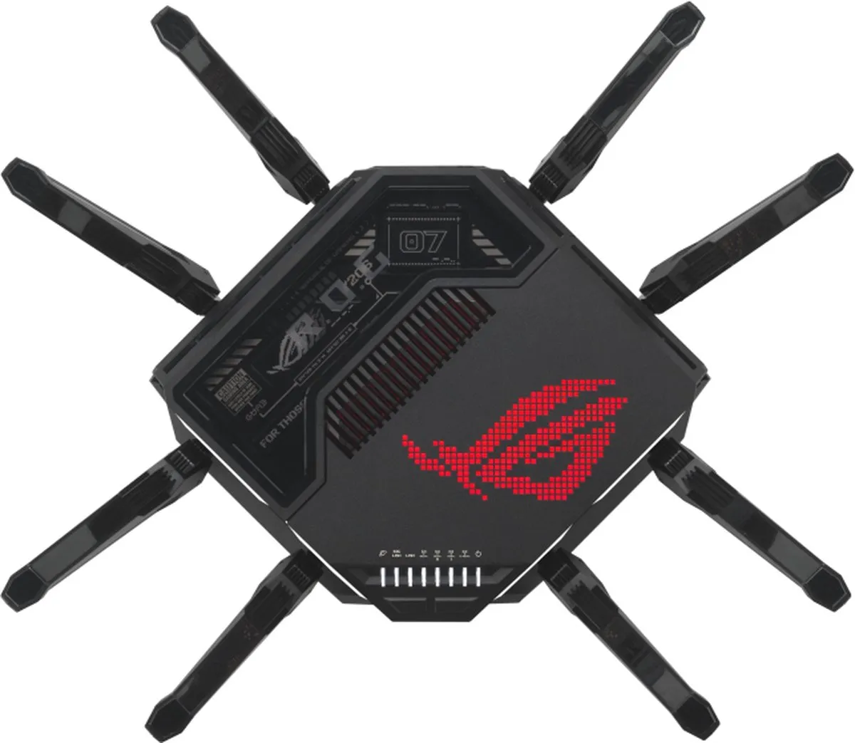 ASUS ROG Rapture GT-BE98 - Gaming Router - WiFi Versterker - Quad-Band - WiFi 7