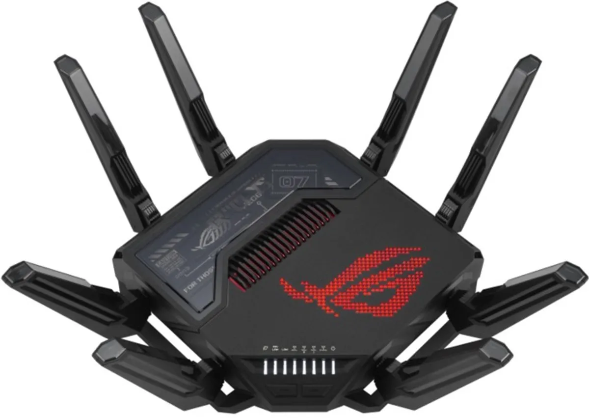 ASUS ROG Rapture GT-BE98 - Gaming Router - WiFi Versterker - Quad-Band - WiFi 7