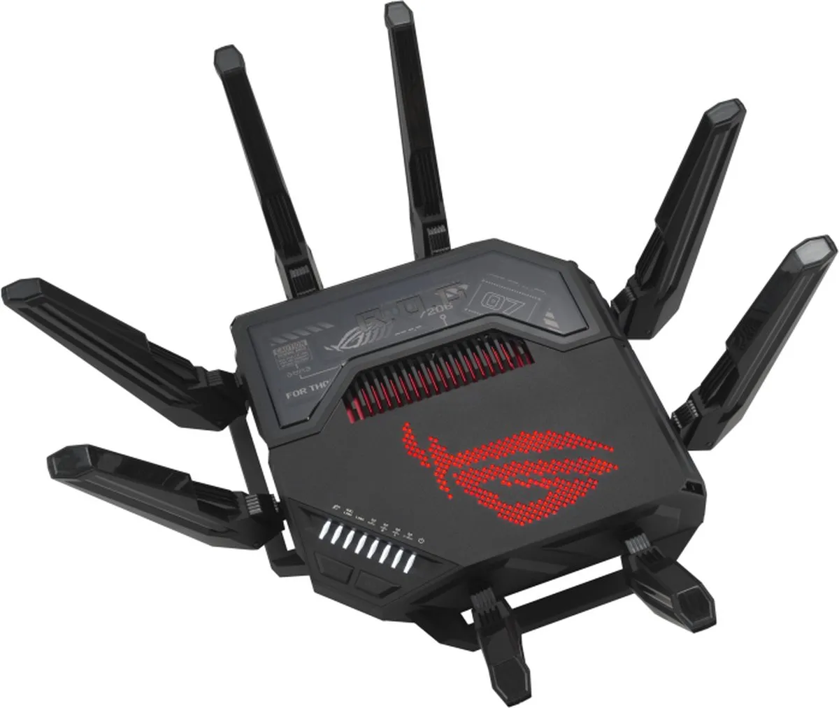 ASUS ROG Rapture GT-BE98 - Gaming Router - WiFi Versterker - Quad-Band - WiFi 7