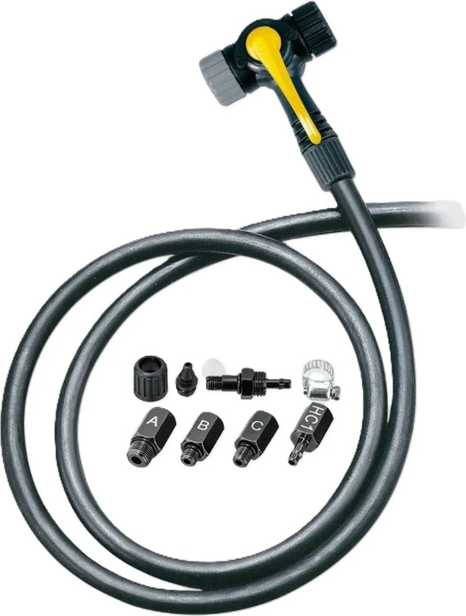 Topeak Twinhead + Slang 15711000 - Fietspomp - Zwart