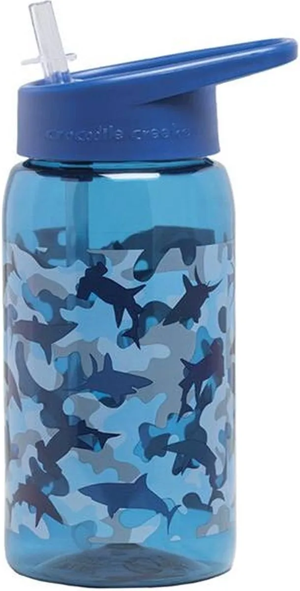 Crocodile Creek Tritan Drinkfles Camo Shark 3810452