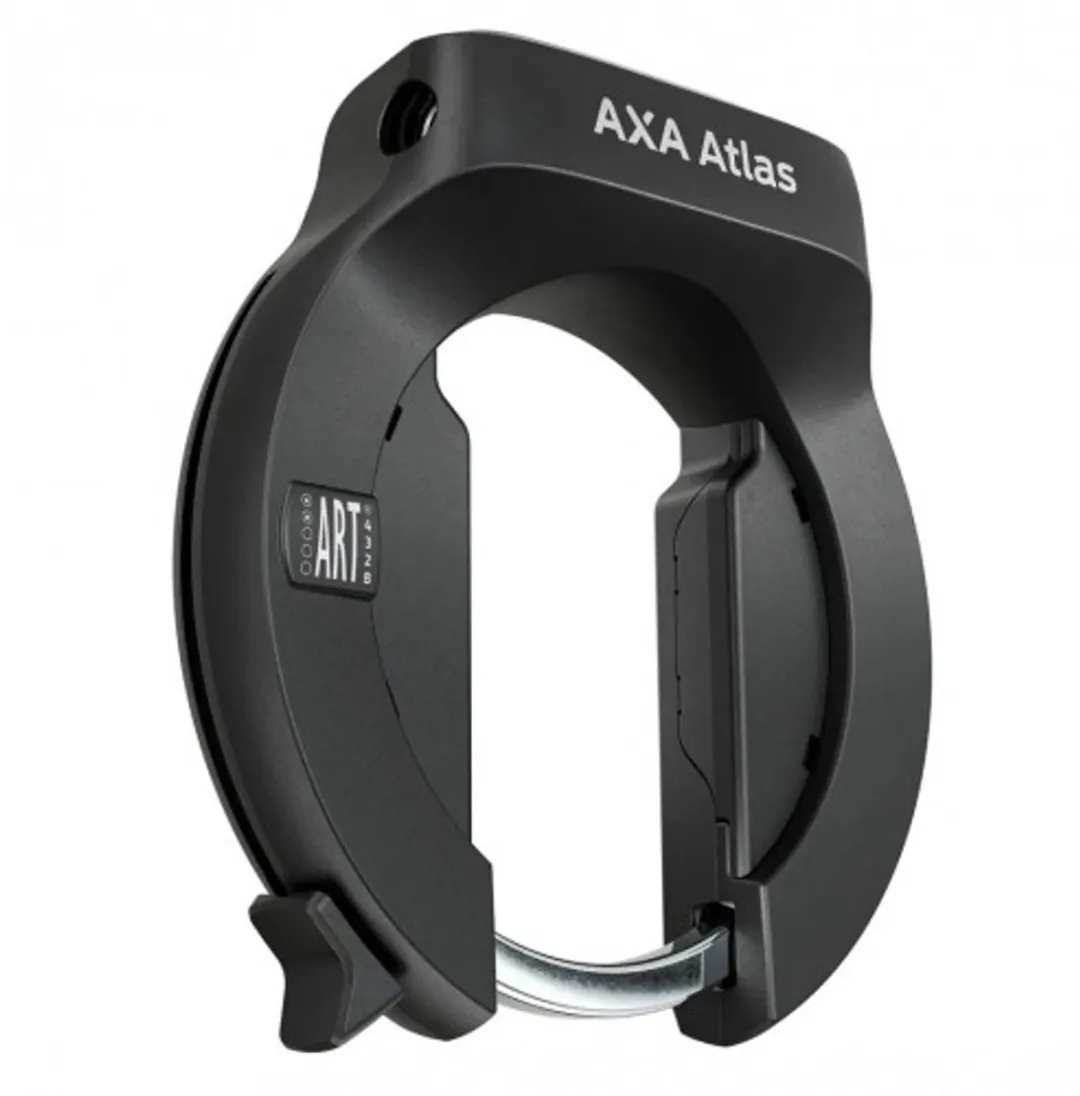 AXA Atlas ART2 ringslot - Standaard breedte - inclusief flexibele bevestigingstrip - Zwart