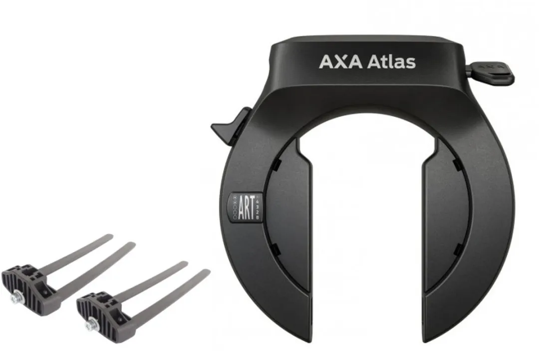 AXA Atlas ART2 ringslot - Standaard breedte - inclusief flexibele bevestigingstrip - Zwart