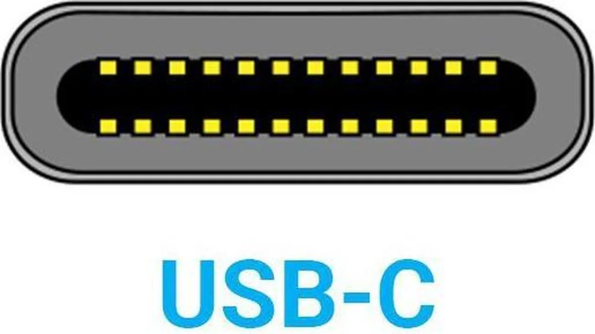 Samsung USB-A naar USB-C Kabel EP-DW700CBE - 1m - Zwart