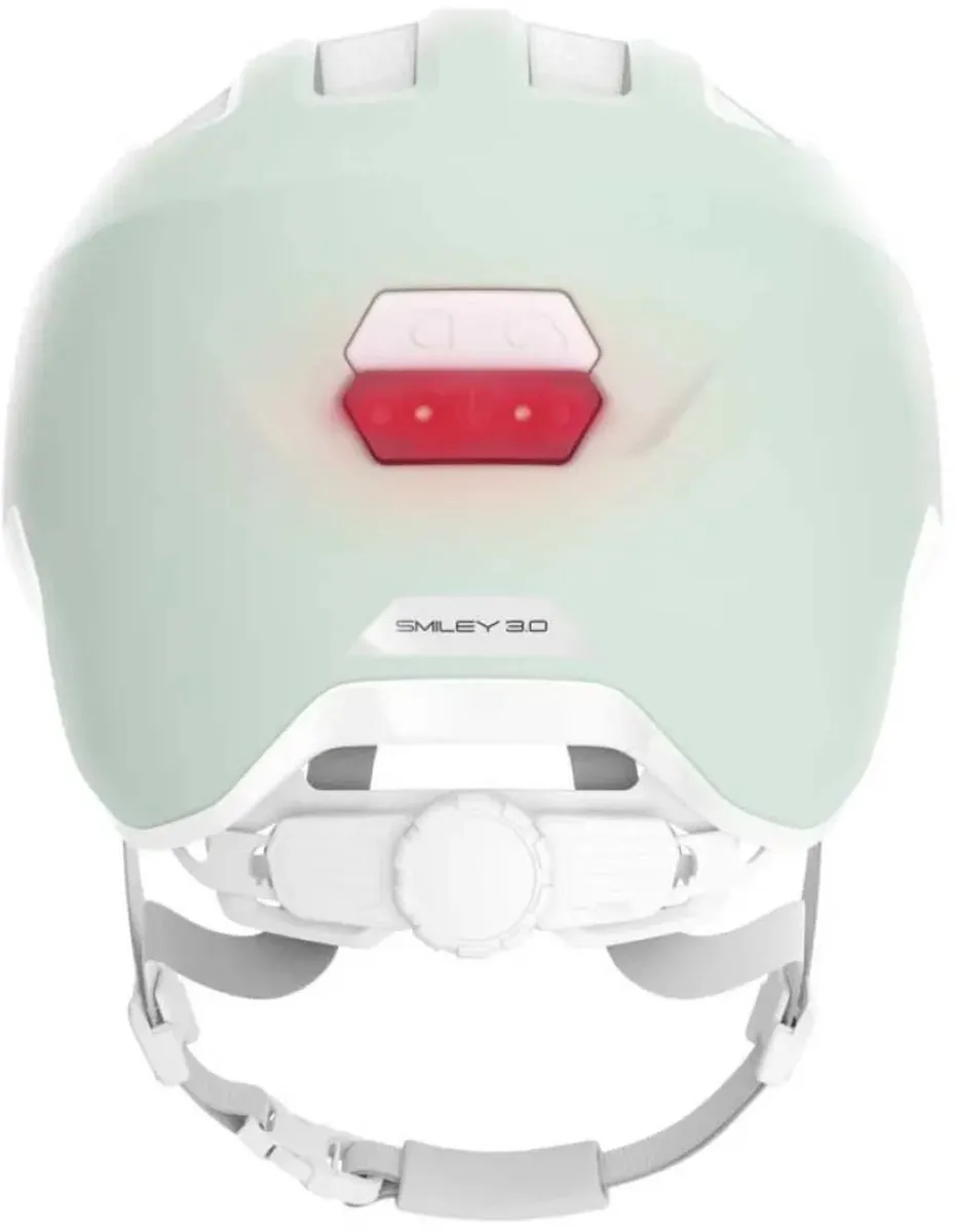ABUS Smiley 3.0 ACE LED Kinderfietshelm - S - Pure Mint