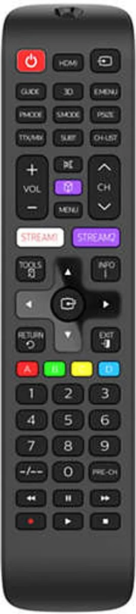 Philips Afstandsbediening - Samsung TV SRP4010/10 - Universele Samsung TV Afstandsbediening - Zwart