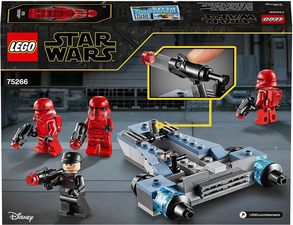 LEGO Star Wars Sith Troopers Battle Pack 75266 - 4 Minifiguren - afbeelding 6 van 6