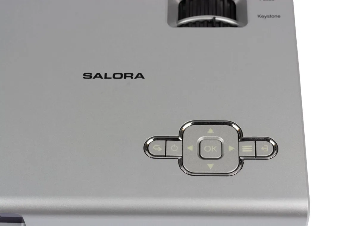 Salora 43BHM2250 - Beamer - Projector - HD - LED - Screen Mirroring - 180 Ansi lumen - Mini Beamer