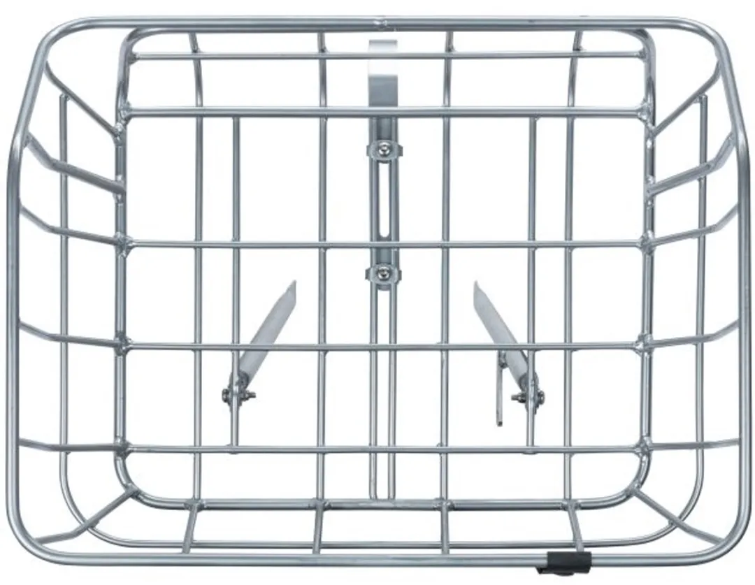 Basil Portland Fietsmand - Voorop 25L - Chroom