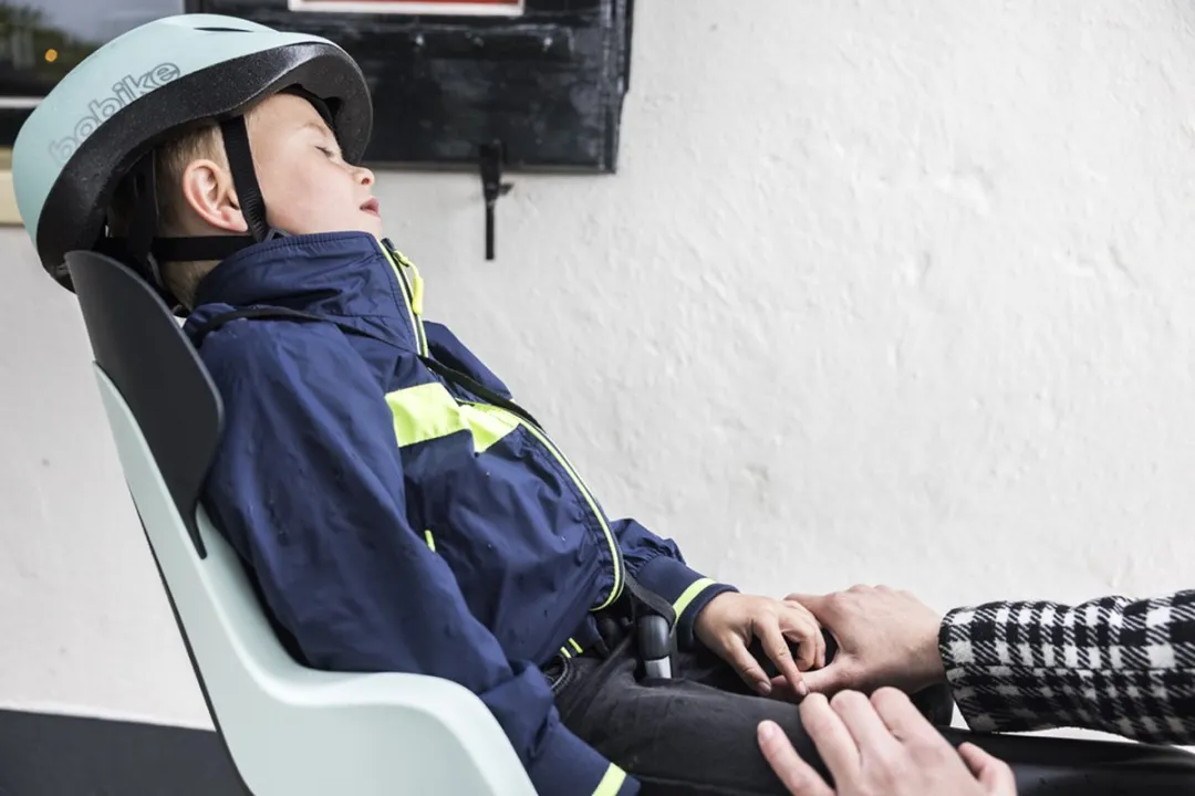 Bobike Maxi Go RS Fietsstoeltje - Vanilla Cup Cake