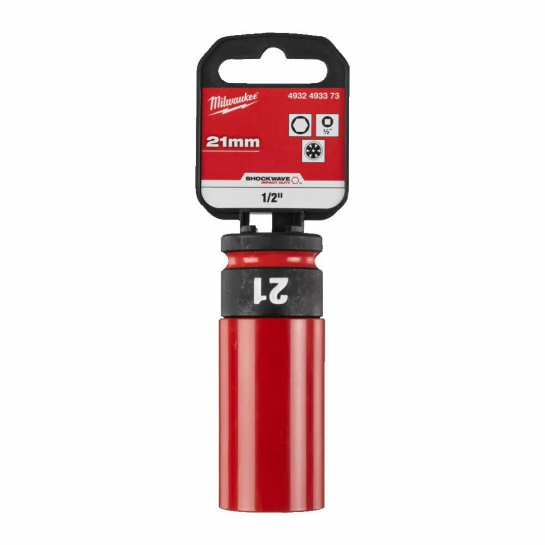 Milwaukee Shockwave Auto Dopsleutel 21mm