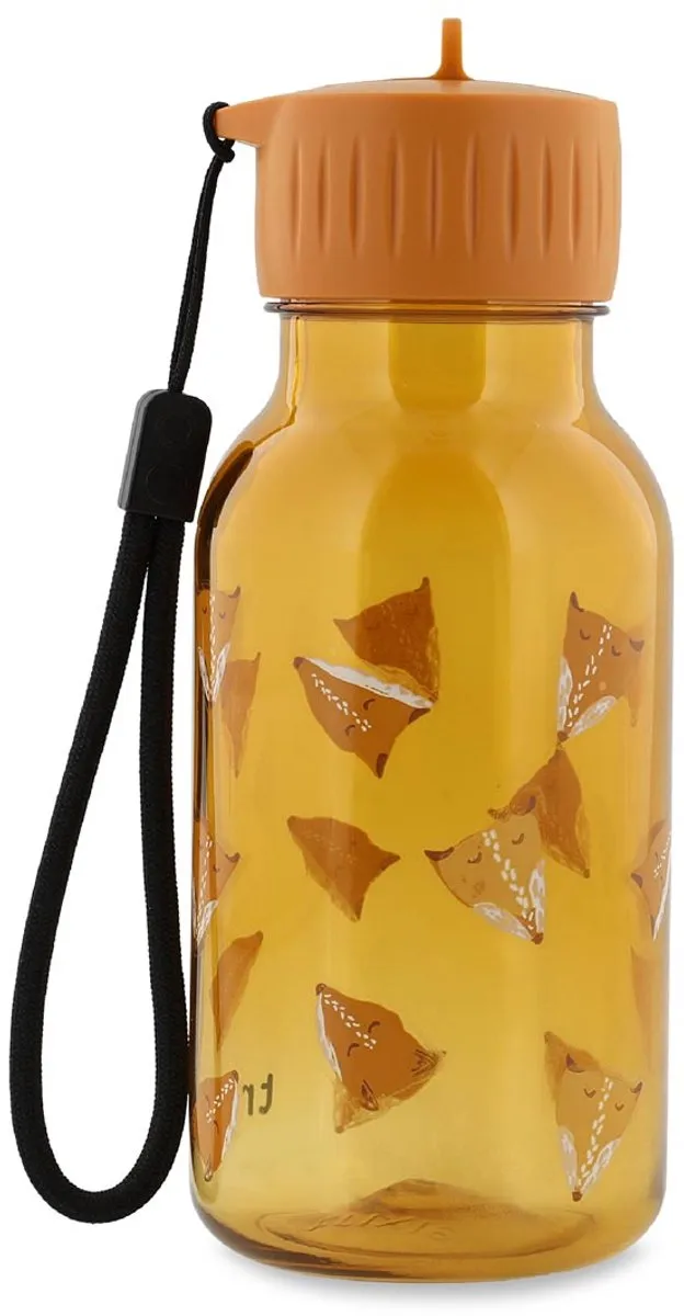 Trixie Fierce Fox Tritan Drinkfles 350ml - Oranje