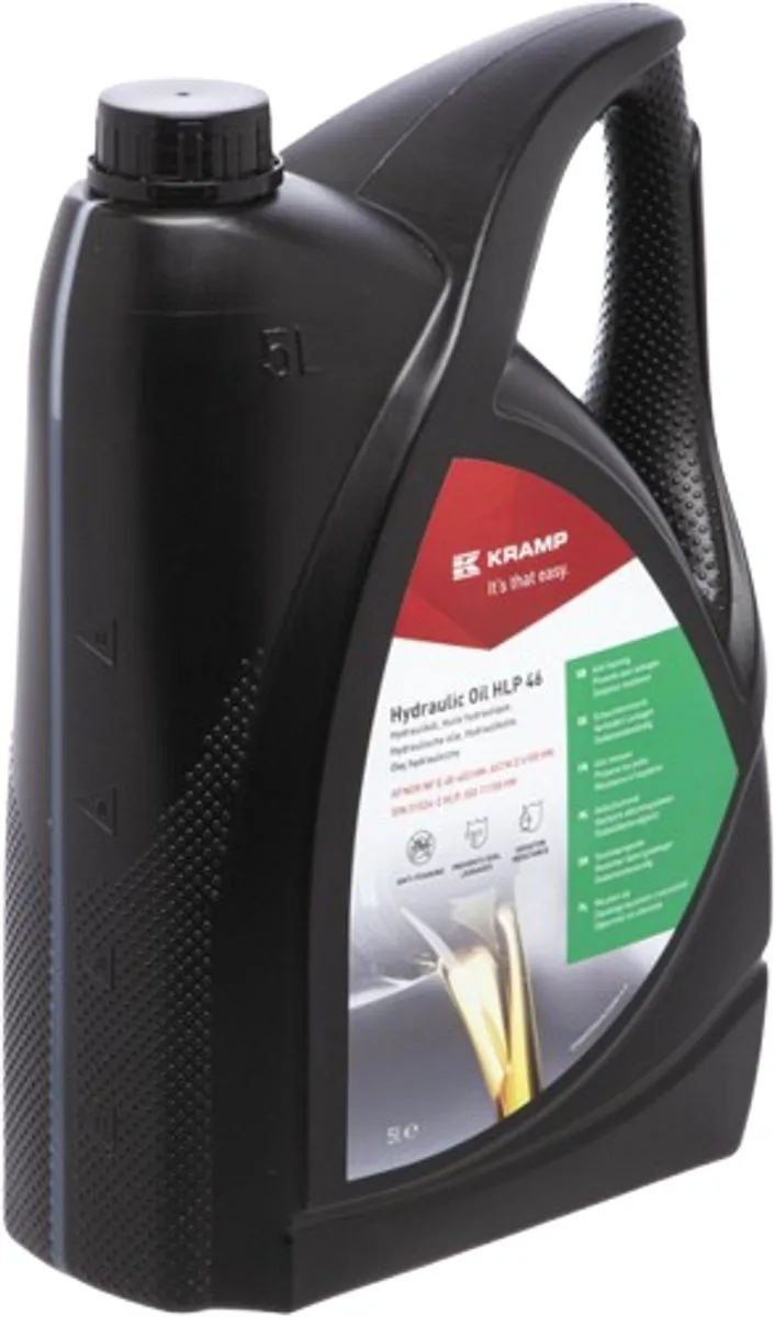 Hydraulische olie HLP 46 - 5 L - anti-slijtage - voor hydraulische systemen