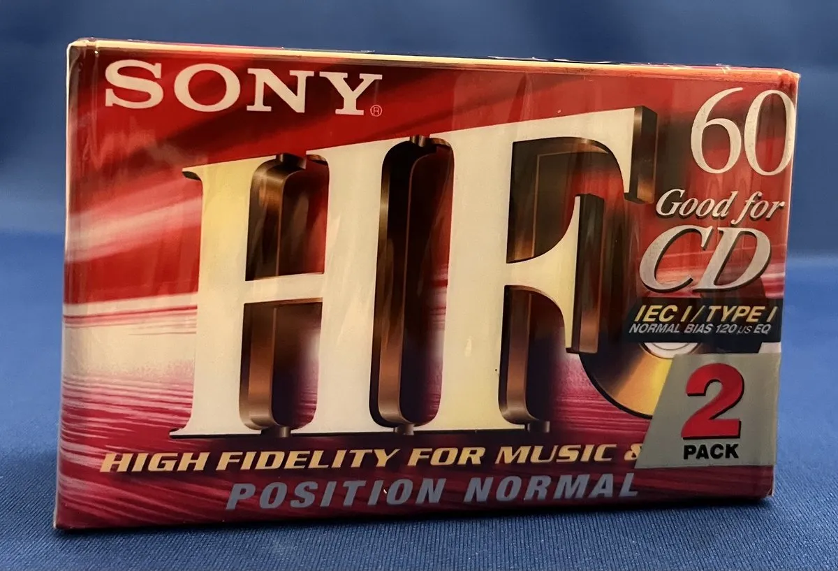 Sony HF Magnetische Cassettebandjes 60min
