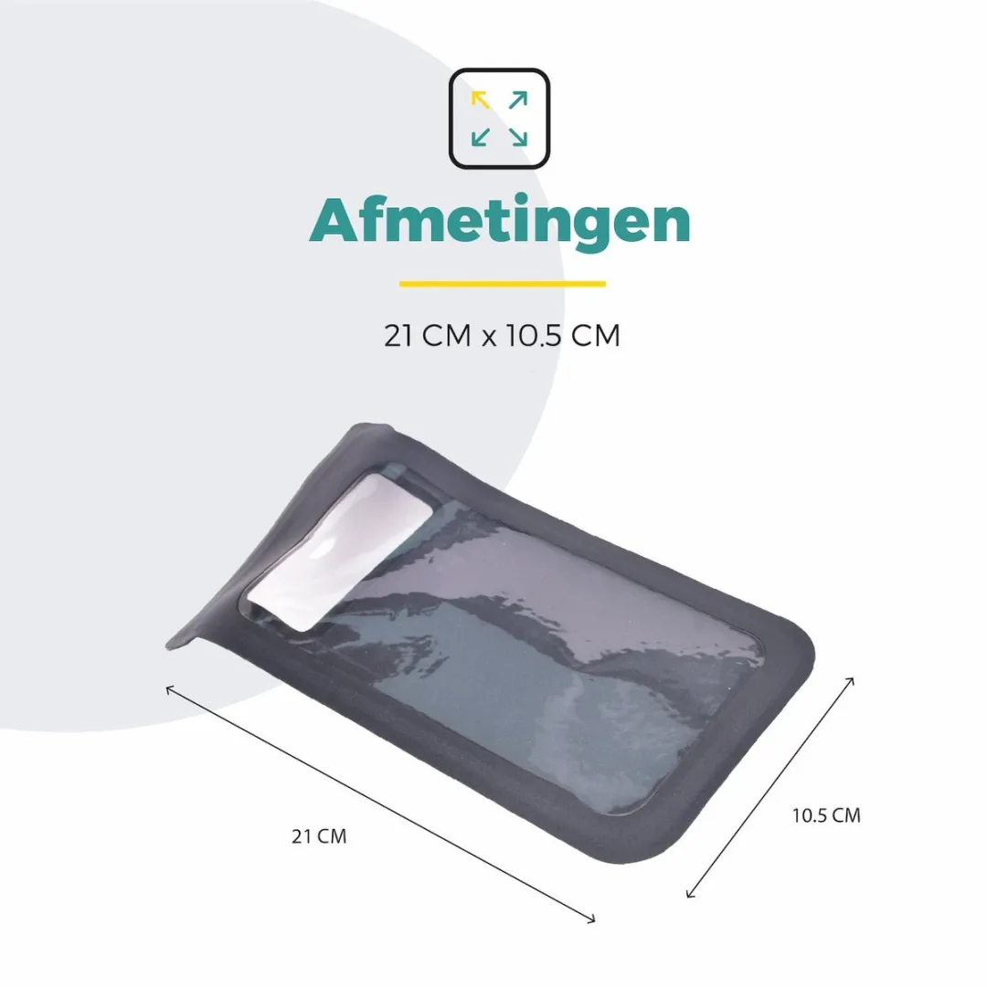 Voltano TEQ981 Telefoonhouder Fiets - Waterdicht - Zwart - afbeelding 6 van 6