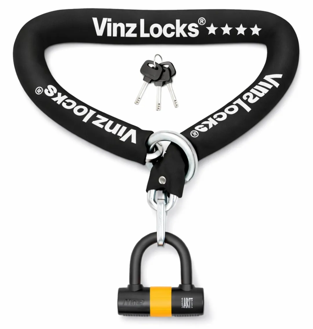 VINZ Trivor ART4 Kettingslot 150cm