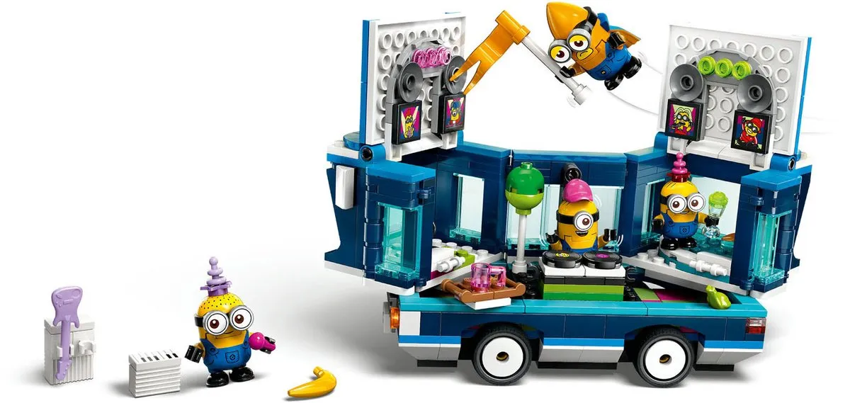 LEGO Despicable Me 4 Muzikale Feestbus 75581 - 379 Stukken - afbeelding 6 van 6