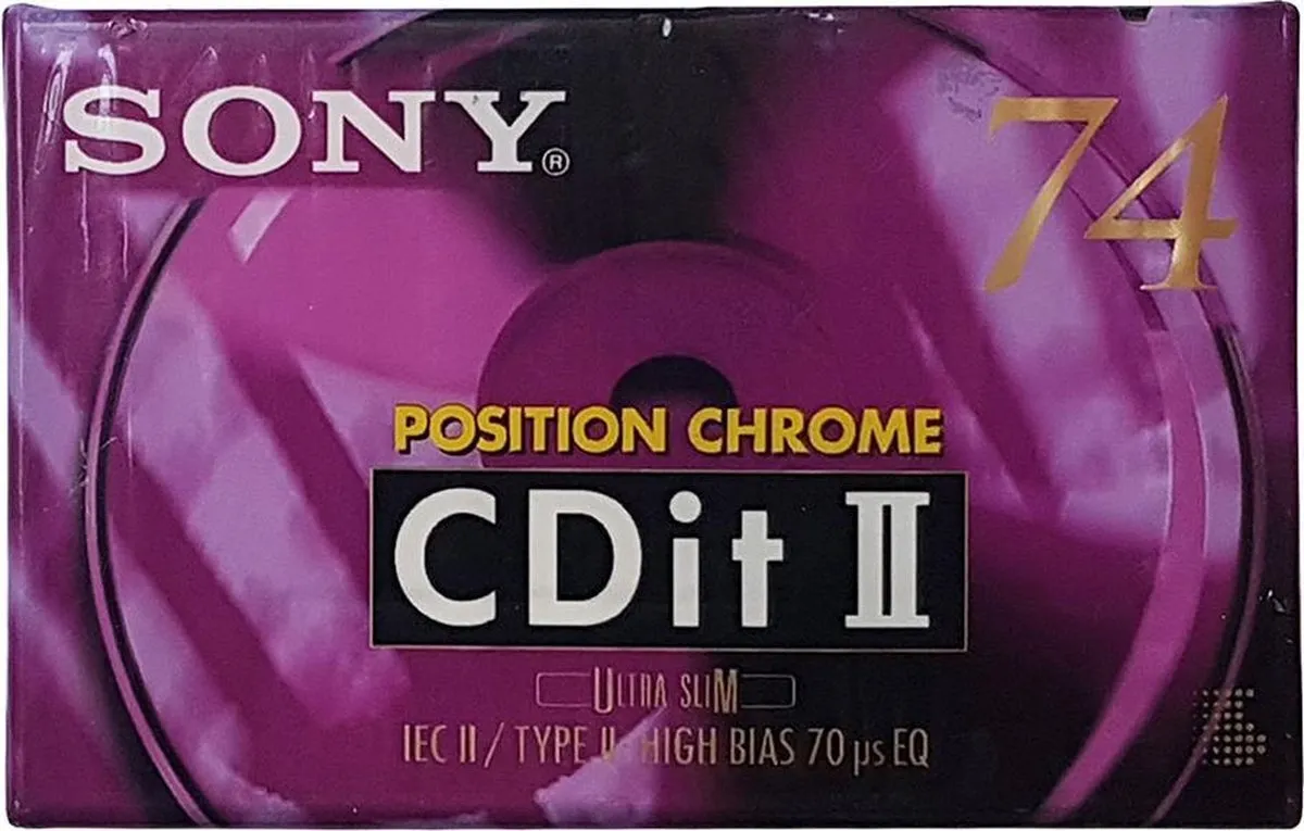 Sony CDit II 74 Cassettebandje