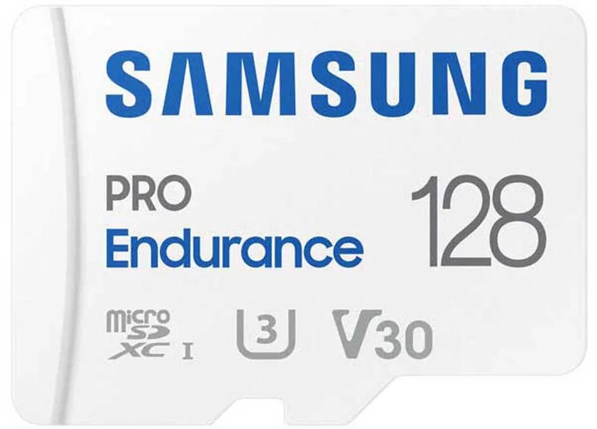 Samsung Pro Endurance Micro SD 128GB - Incl. Adapter