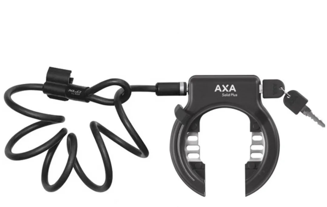 AXA Solid Plus ART2 + XLC Insteekkabel 180cm