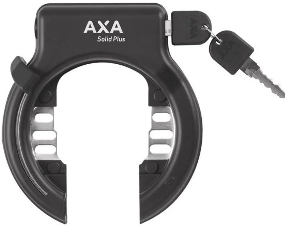 AXA Solid Plus ART2 + XLC Insteekkabel 180cm - Zwart