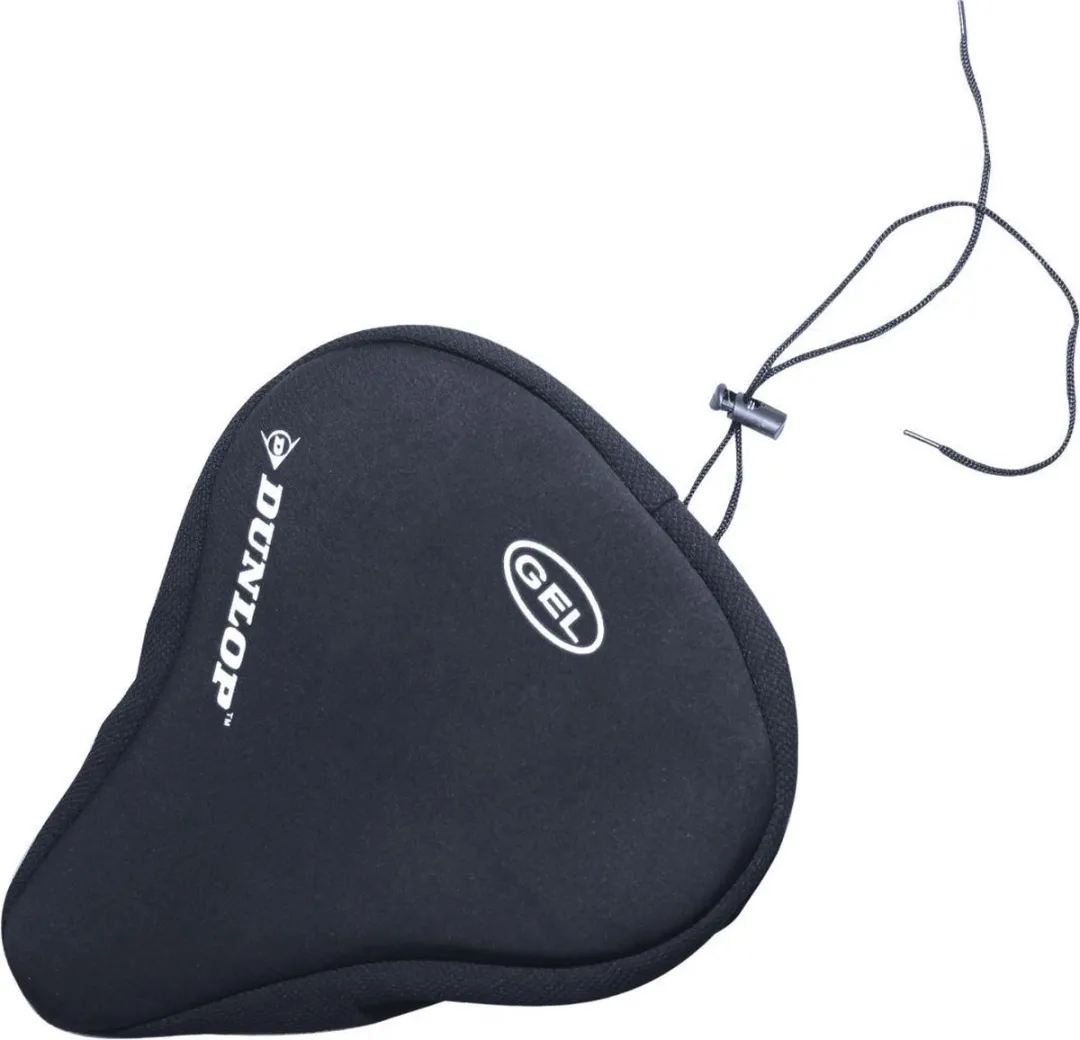 Dunlop Fietszadelhoes Gel 24x27cm - Zwart