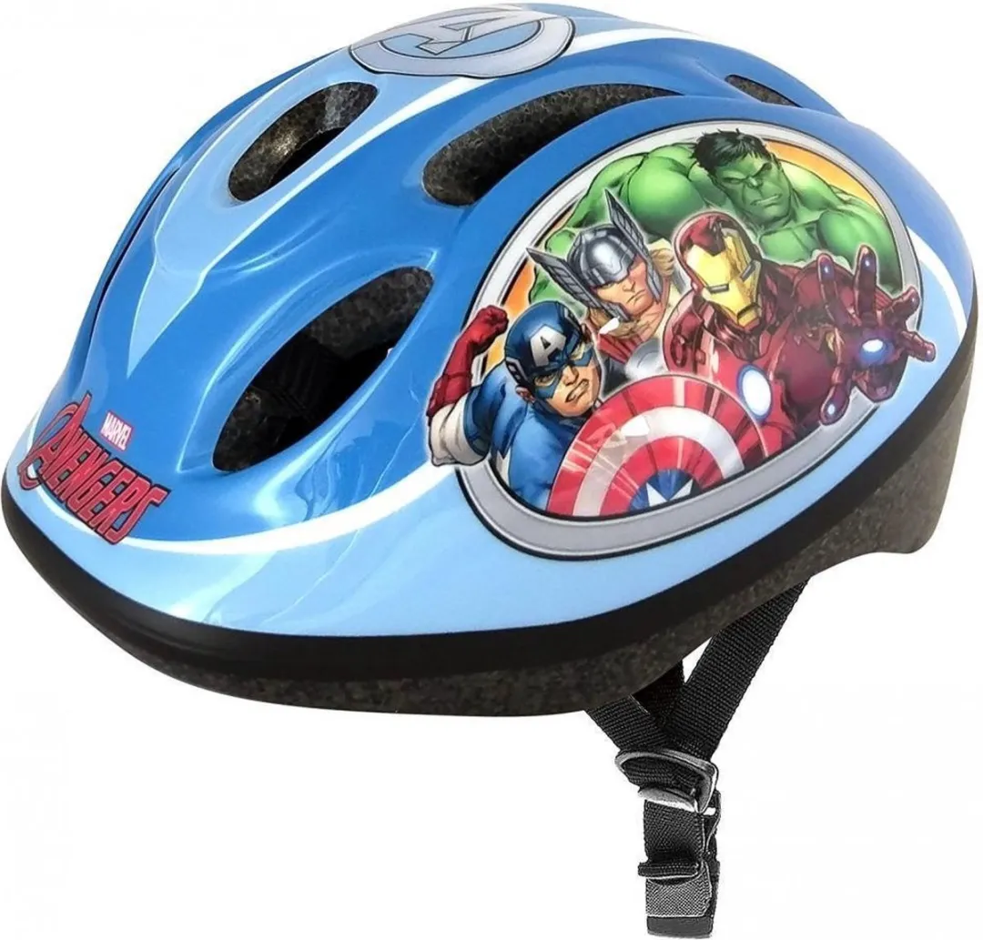 Marvel Avengers Kinderhelm Blauw - Maat 50/56