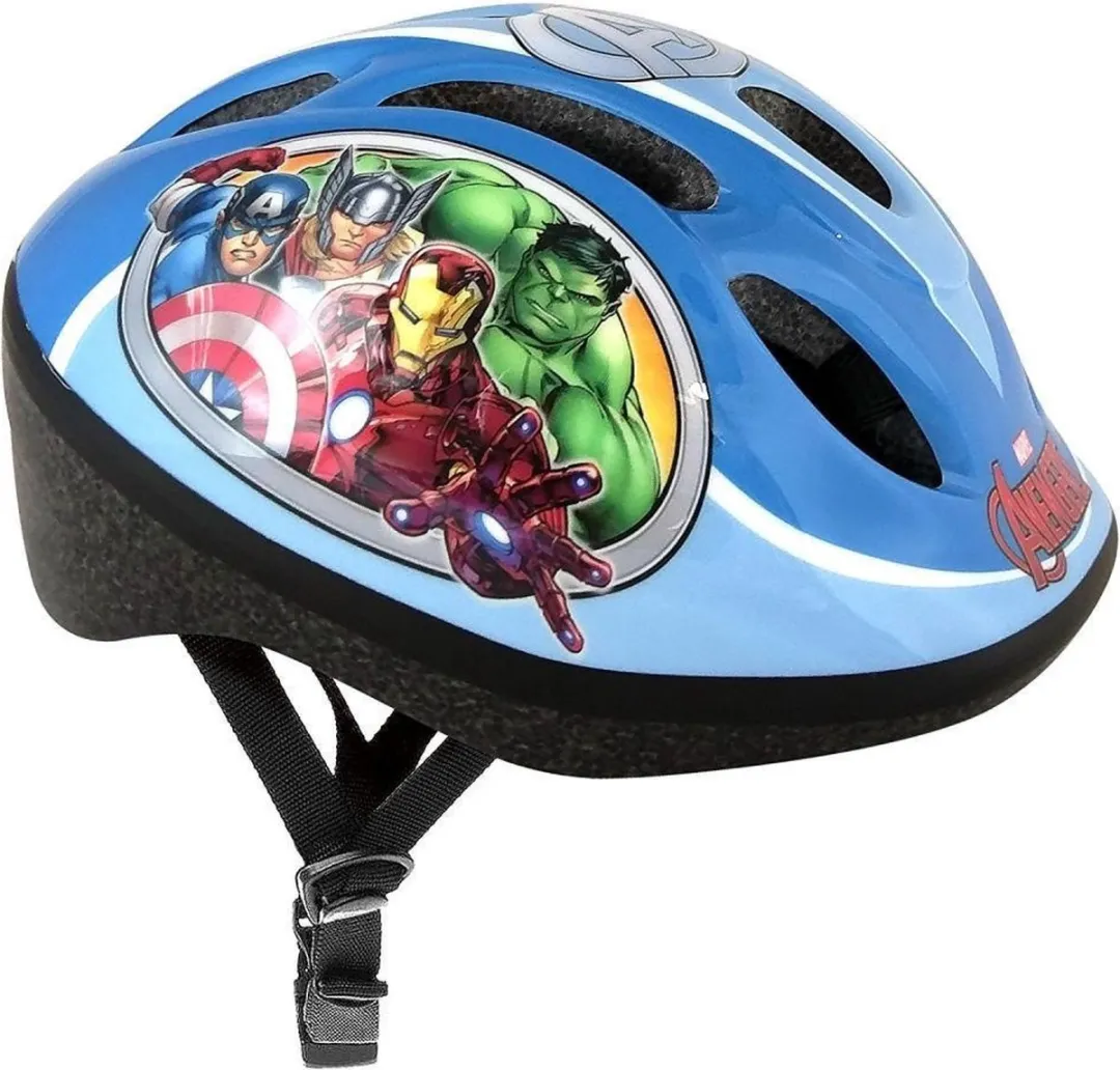 Marvel Avengers Kinderhelm Blauw - Maat 50/56