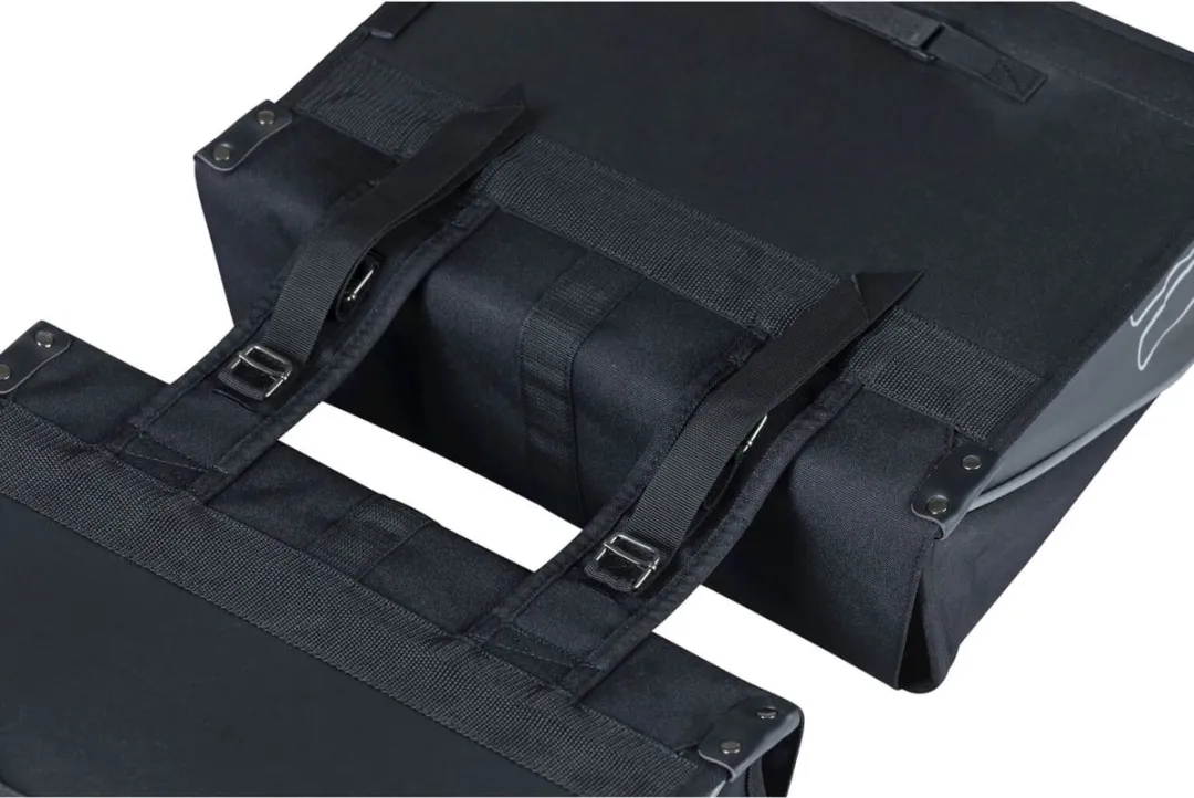 Basil Forte Dubbele Fietstas 35L - Zwart