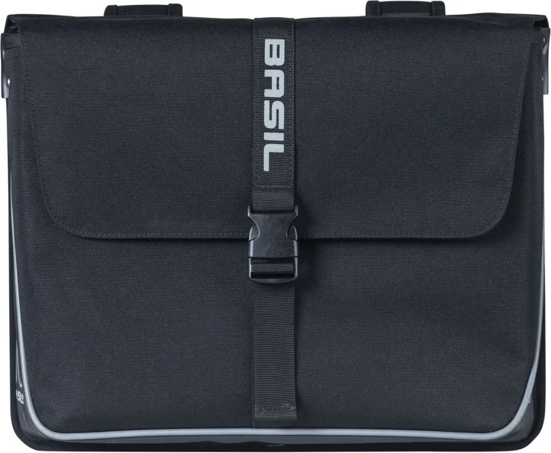 Basil Forte Dubbele Fietstas 35L - Zwart