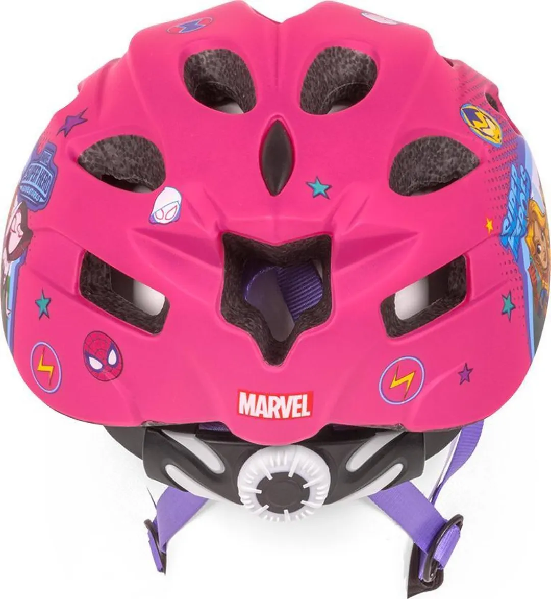 Disney Marvel Helden Kinderfietshelm - Roze - 52-56 cm