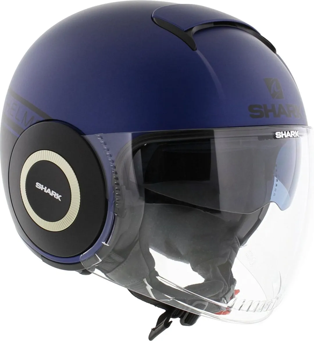 Shark Nano Jethelm Street Neon - XS - Blauw/Zwart