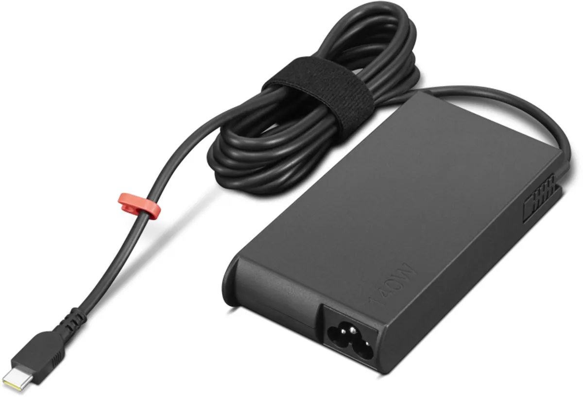 Lenovo 4X21U28818 Netvoeding 140W USB-C GaN - Zwart - afbeelding 3 van 3