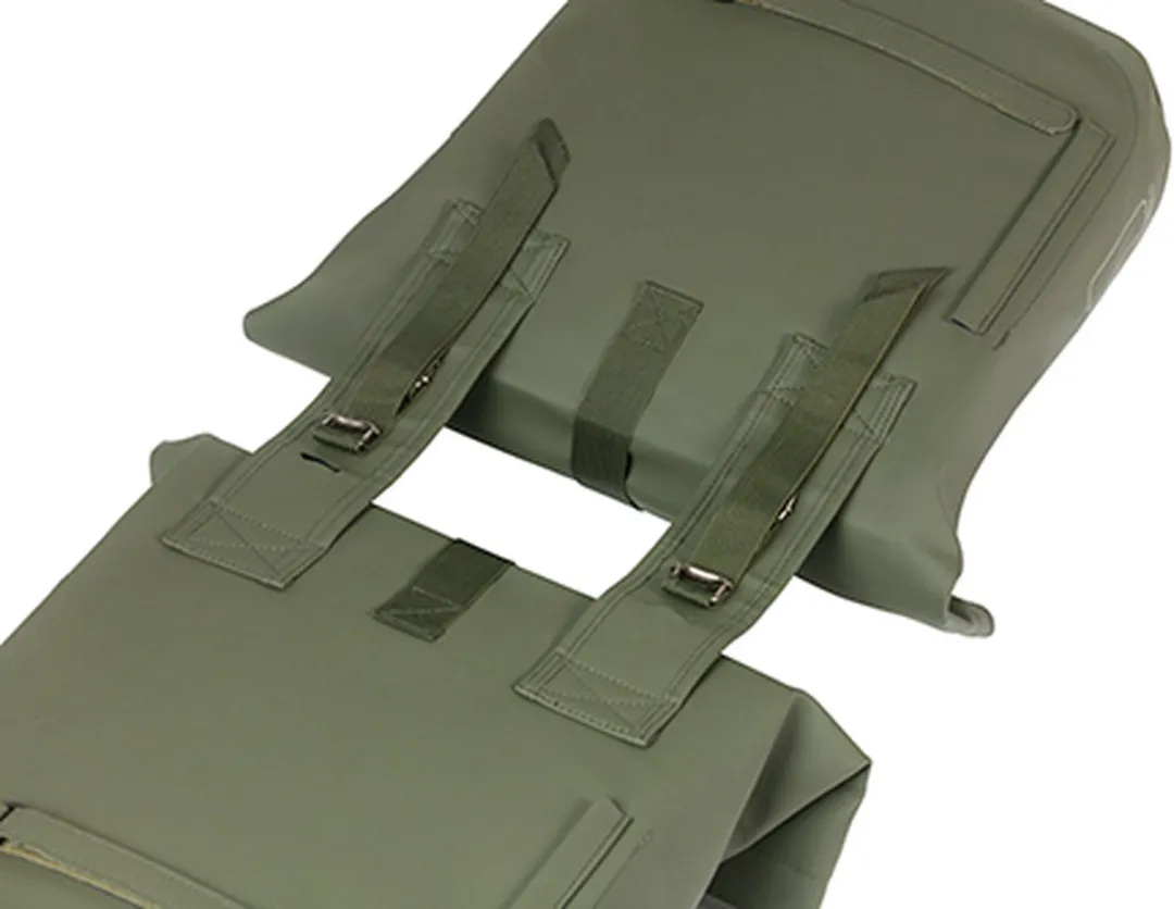 Basil City Dubbele Fietstas 32L - Moss Green