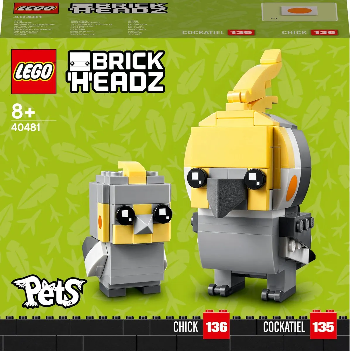 LEGO BrickHeadz Valkparkiet 40481