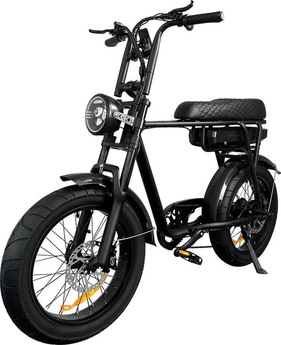 OUXI EB2 Voordrager Bagagedrager Hout - 20 Inch - Zwart